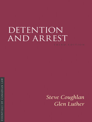 cover image of Detention and Arrest